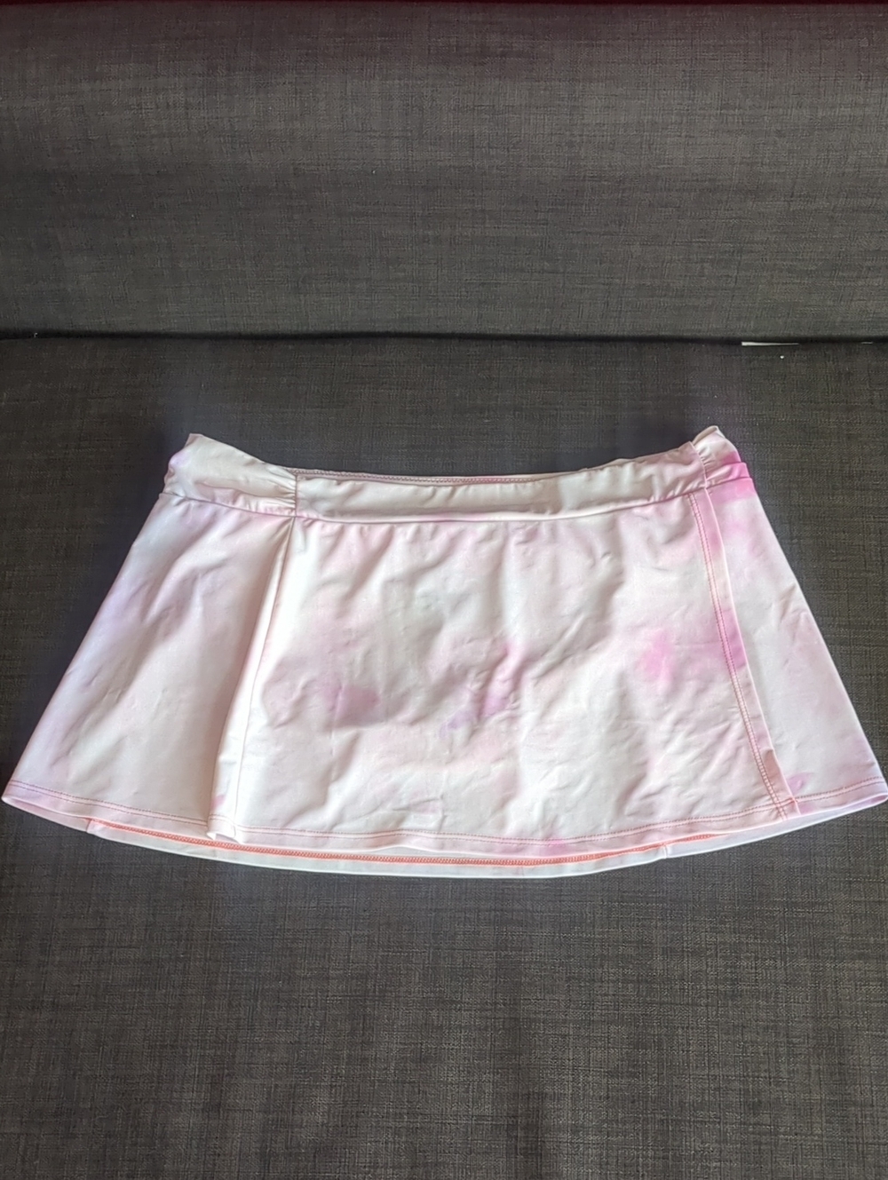 Cabana Life Pink Tie-Dye Swim Slit Skirt XL- 12" UPF50+